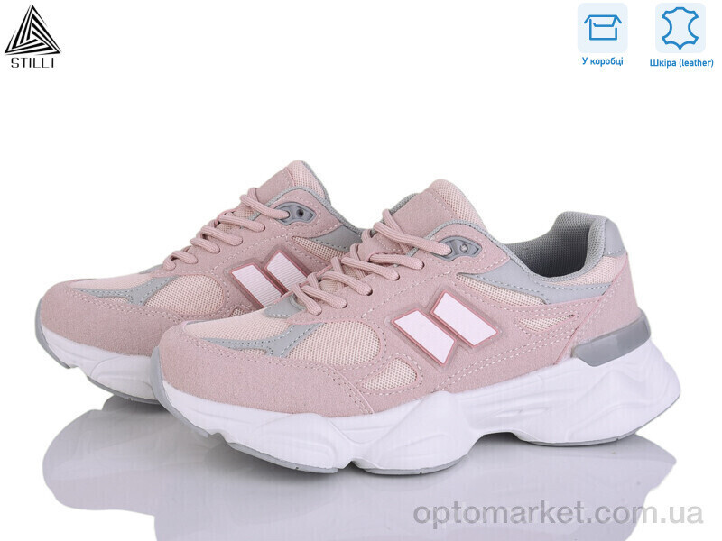 Купить Кросівки жіночі NB400-3 піна шкіра Stilli рожевий, фото 2