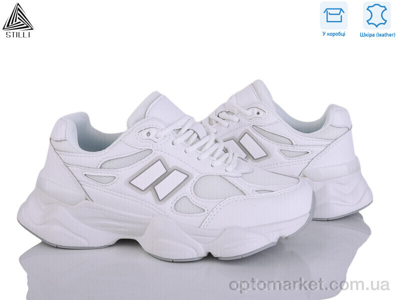 Купить Кросівки жіночі NB400-5 піна шкіра Stilli білий, фото 2