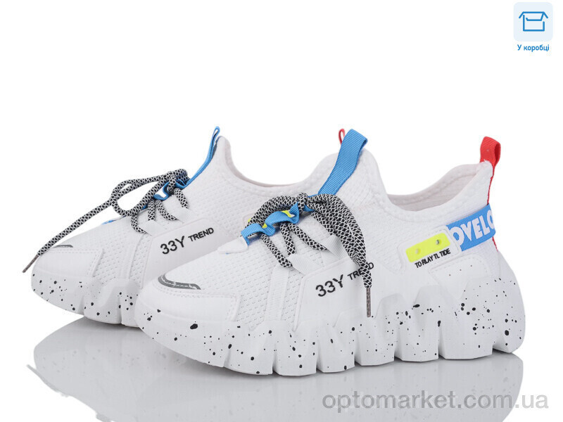 Купить Кросівки жіночі NB597 STOX білий, фото 2