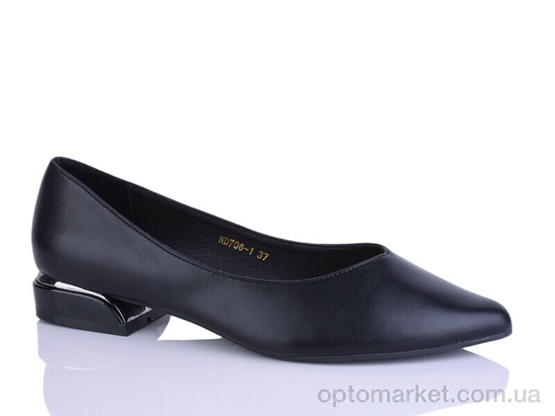 Купить Туфлі жіночі ND706-1 Horoso чорний, фото 2
