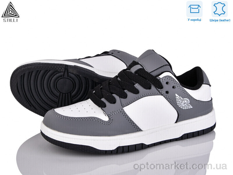 Купить Кросівки жіночі NK10-20 шкіра піна Stilli сірий, фото 2