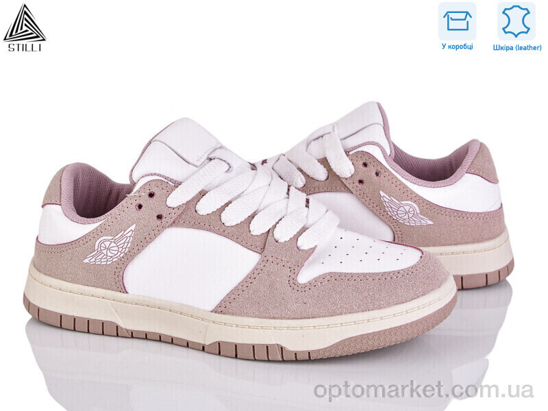 Купить Кросівки жіночі NK10-24R шкіра піна Stilli рожевий, фото 2