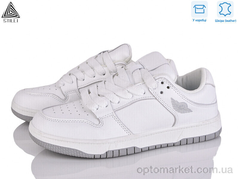 Купить Кросівки жіночі NK10-3 шкіра піна Stilli білий, фото 2