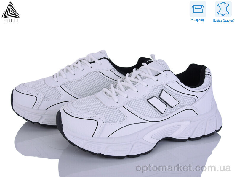 Купить Кросівки жіночі NK150-3 шкіра Stilli білий, фото 2