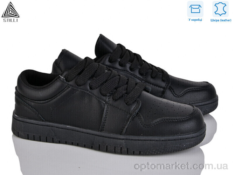 Купить Кросівки жіночі NK20-20 шкіра піна Stilli чорний, фото 2
