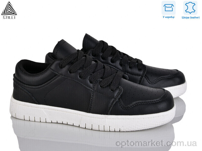 Купить Кросівки жіночі NK20-7 шкіра піна Stilli чорний, фото 2