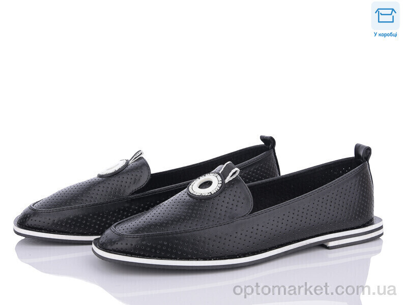 Купить Туфлі жіночі NX177-1 Loretta чорний, фото 3