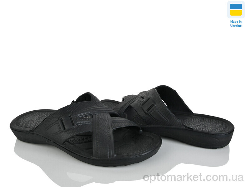 Купить Шльопанці чоловічі П11 чорний Dream Stan чорний, фото 2