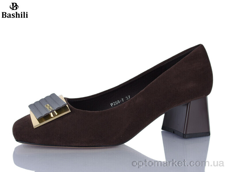Купить Туфлі жіночі P208-7 Башили коричневий, фото 2