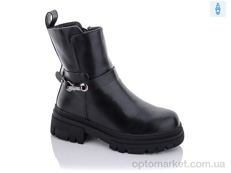 Купить Чоботи жіночі P2200-1 Purlina чорний, фото 4