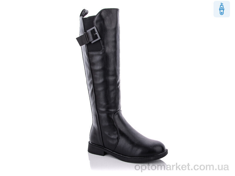 Купить Чоботи жіночі P2278-1 Purlina чорний, фото 3