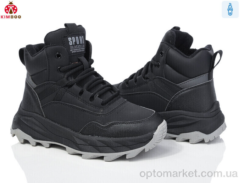 Купить Черевики дитячі P24161-3A Kimbo-o чорний, фото 2