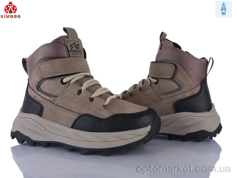 Купить Черевики дитячі P24162-3K Kimboo коричневий, фото 2