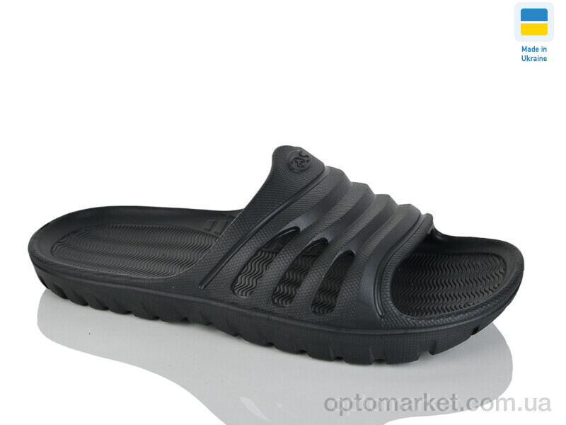 Купить Шльопанці чоловічі П48 чорний Dream Stan чорний, фото 2