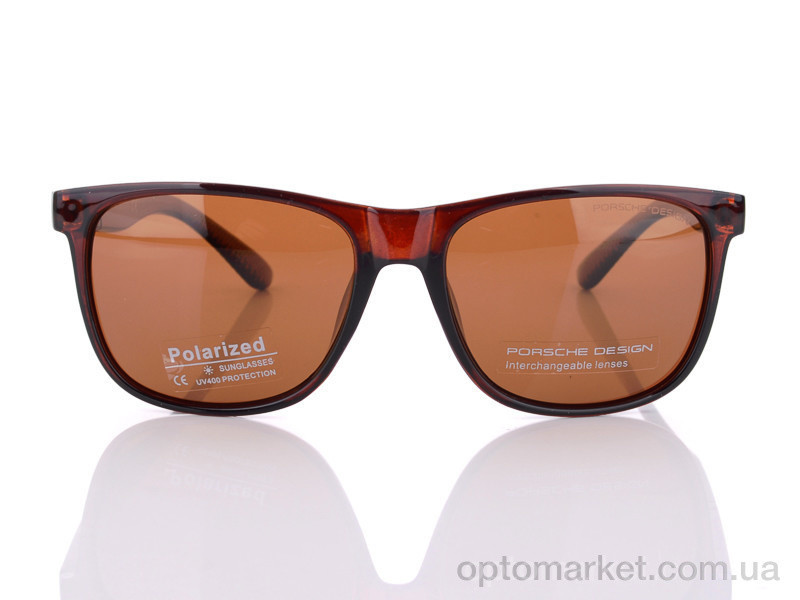 Купить Окуляри чоловічі P7519 C3 P.rsche коричневий, фото 5