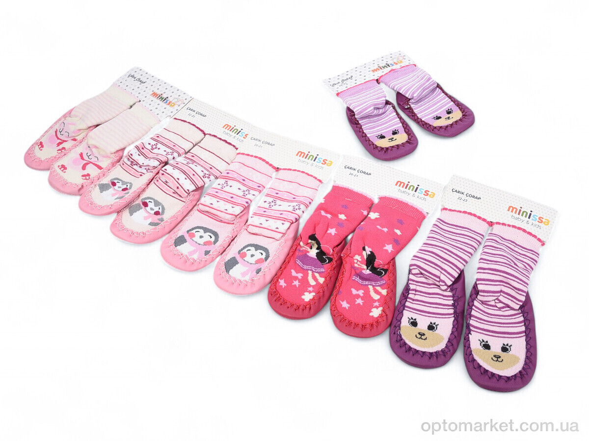 Купить Пінетки дитячі Пінетки дівчинка mix (21-25) Minissa мікс, фото 3