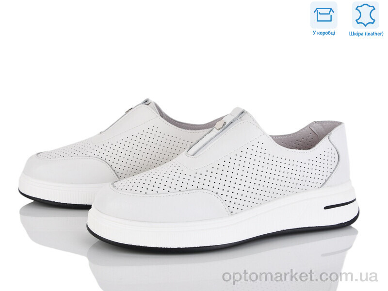 Купить Туфлі жіночі PL21-3 Lemon білий, фото 2