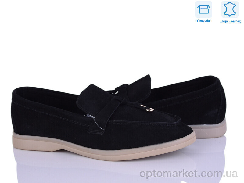 Купить Туфлі жіночі PL22-11 Lemon чорний, фото 2