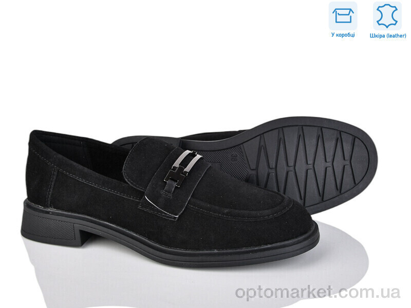 Купить Туфлі жіночі PL6-3 Lemon чорний, фото 2