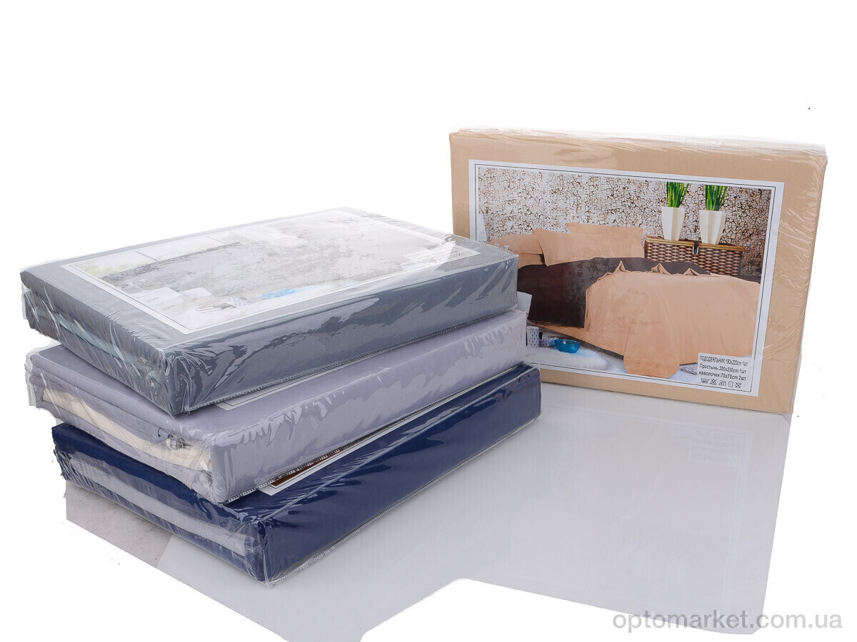 Купить Постільна білизна унісекс Постільна білизна 06-31 (5) mix (180x220) двуспальна Koloco мікс, фото 3