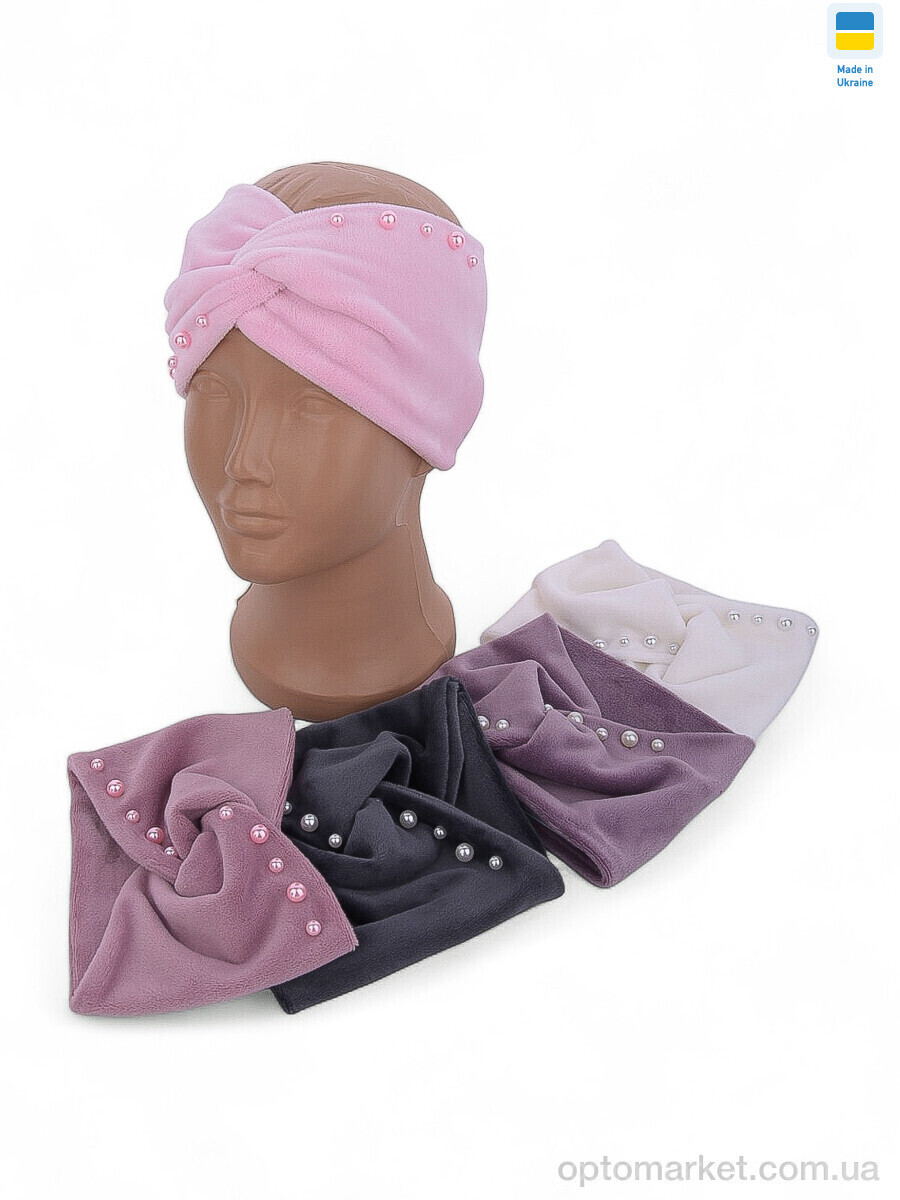 Купить Пов'язка дитячі Пов'язка дівчинка велюр 003-1 mix STARK мікс, фото 2