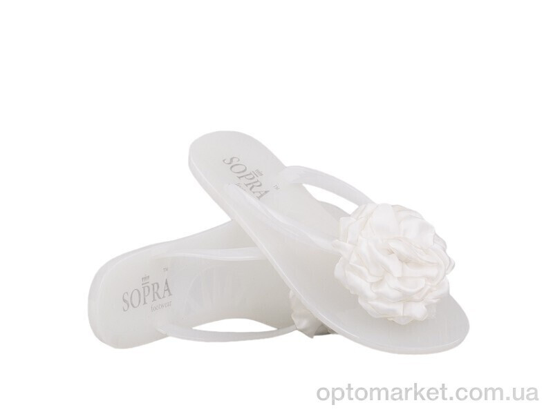 Купить Шльопанці жіночі Prime HX-17 JELLY WHITE літо Prime білий, фото 2