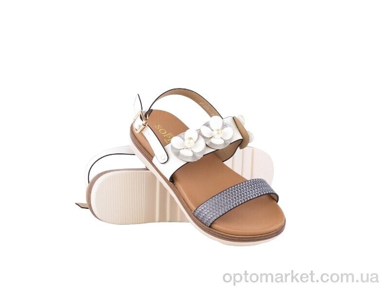 Купить Босоніжки жіночі Prime JK2281-U5 WHITE літо Prime білий, фото 2