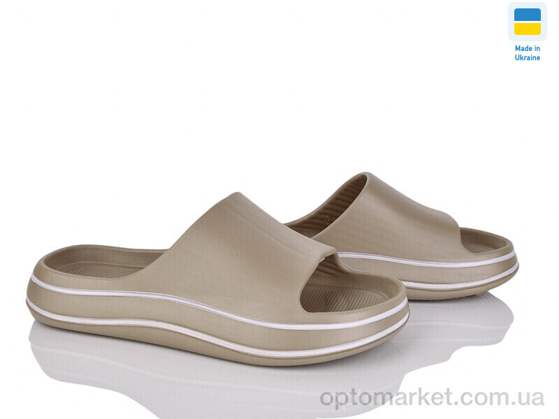 Купить Шльопанці жіночі Прогрес Ж 239 мокко Progress коричневий, фото 2