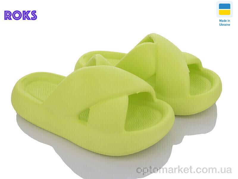 Купить Шльопанці жіночі Progress 138 салатовий Progress зелений, фото 2