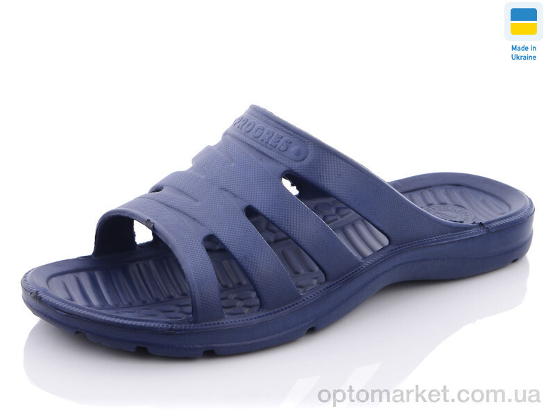 Купить Шльопанці чоловічі Прогресс М новый крабик синие Progress синій, фото 2
