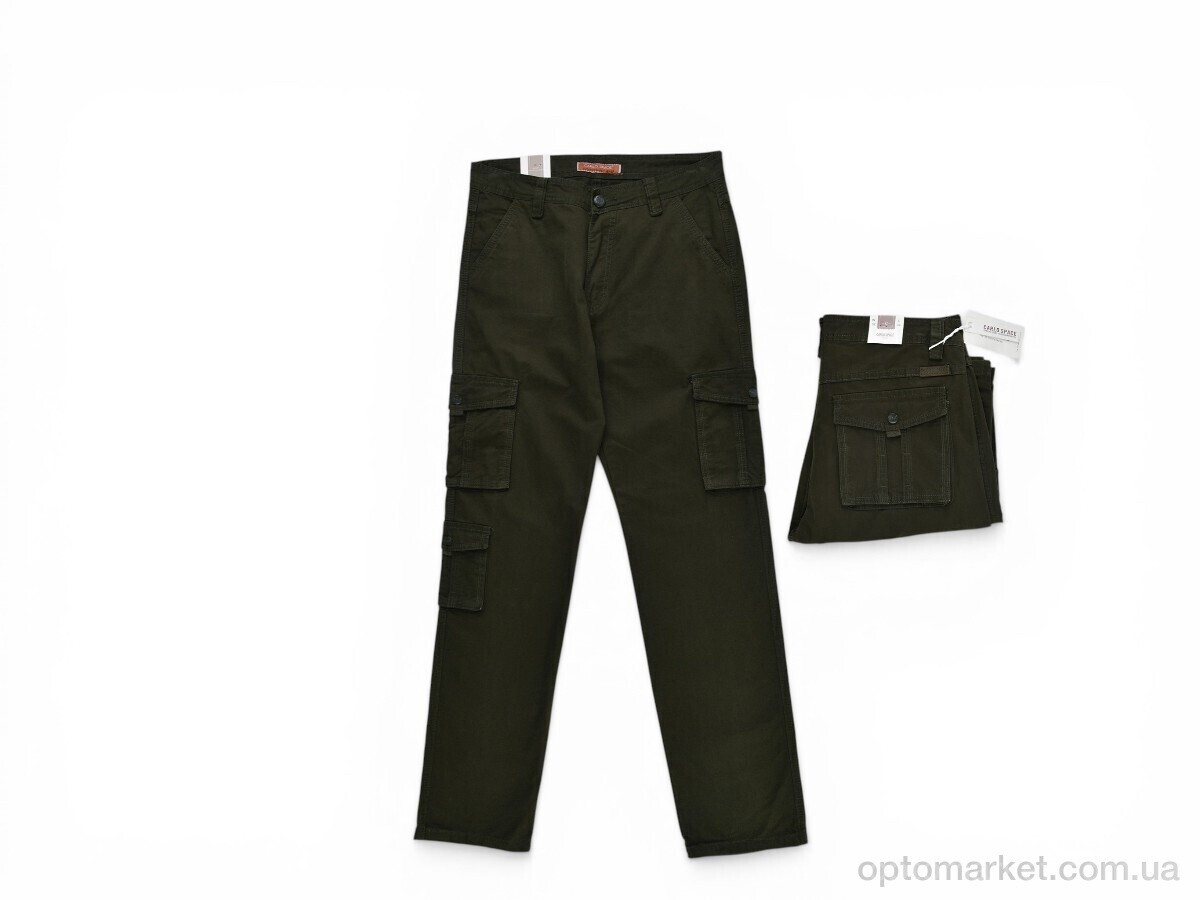 Купить Брюки чоловічі PT177-161 Carlo Space хакі, фото 2