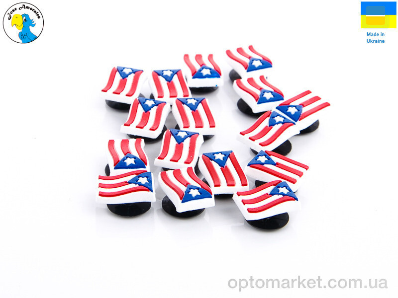 Купить Джибітси чоловічі Пуэрто-Рико Jose Amorales білий, фото 2