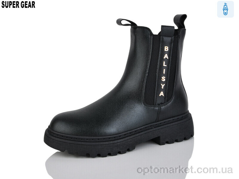 Купить Черевики жіночі PV25-9 black Super Gear чорний, фото 2