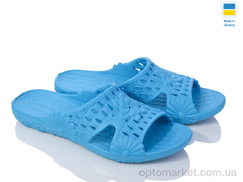 Купить Шльопанці жіночі ПЖ28 бірюза DS блакитний, фото 2