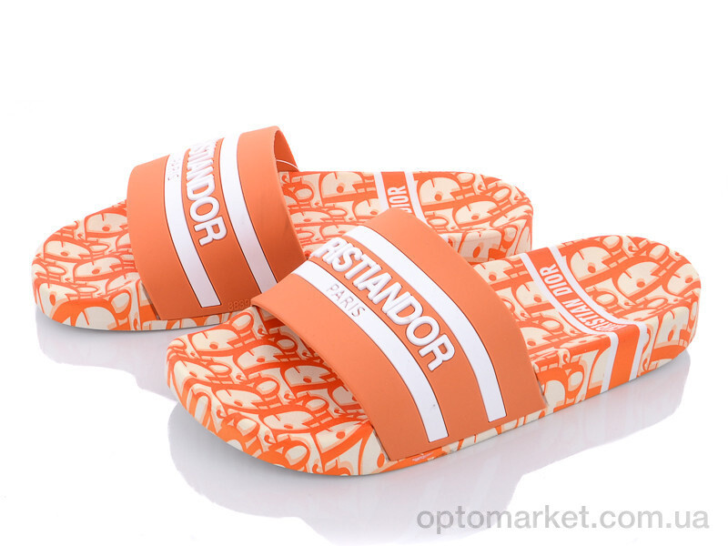 Купить Шльопанці жіночі Q111-L38-9 orange Violeta only one помаранчевий, фото 2