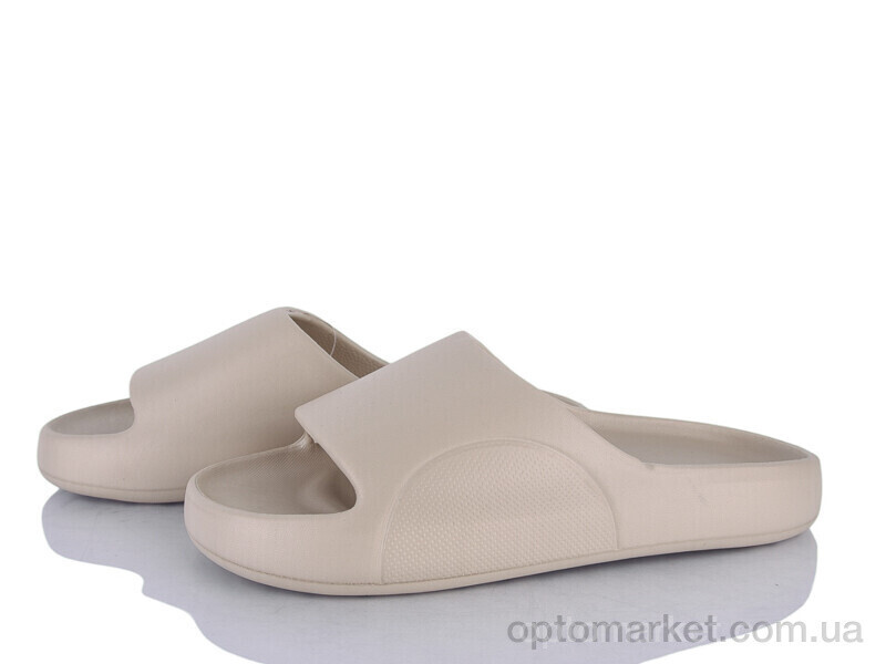 Купить Шльопанці чоловічі Q36-1 Hongquan бежевий, фото 2