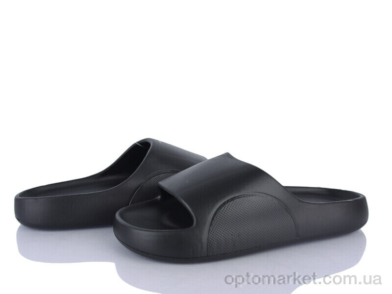 Купить Шльопанці чоловічі Q36-3 Hongquan чорний, фото 2