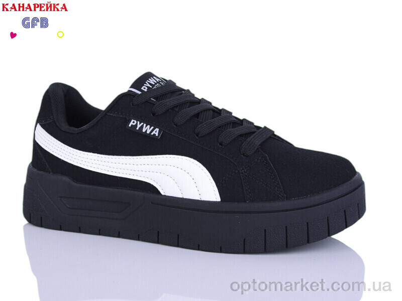 Купить Кросівки жіночі Q543-4 GFB-Канарейка чорний, фото 2