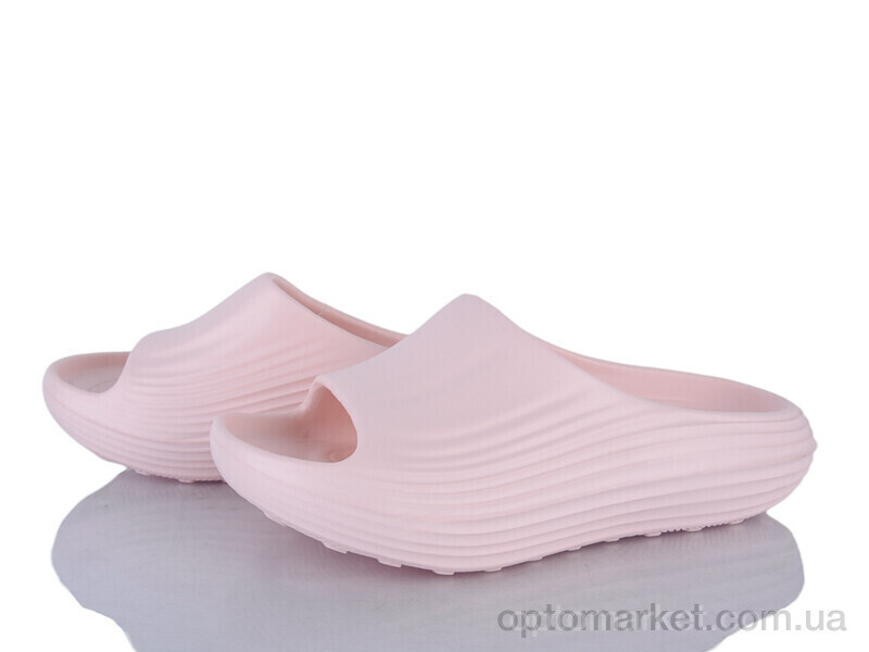 Купить Шльопанці жіночі Q55-2 Hongquan рожевий, фото 2