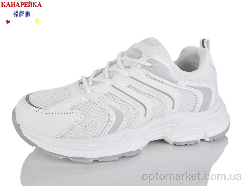 Купить Кросівки унісекс Q570-4 GFB-Канарейка білий, фото 2