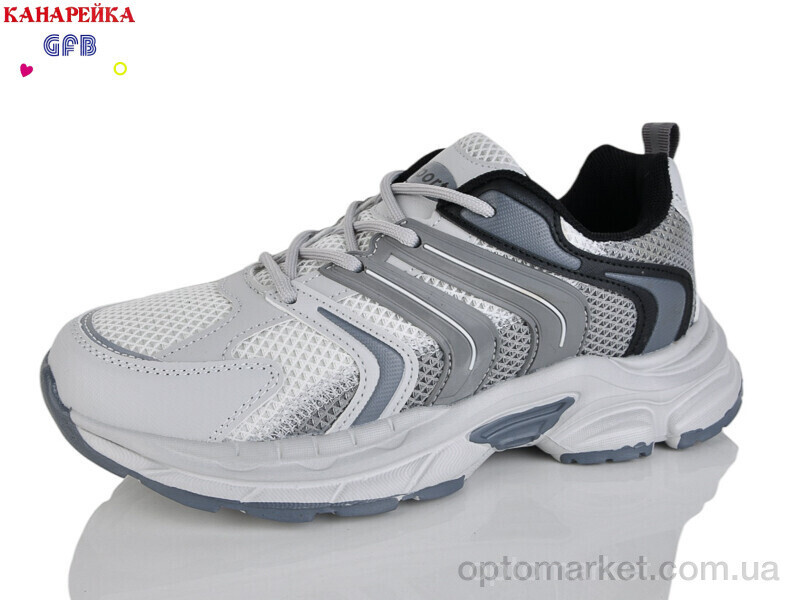 Купить Кросівки унісекс Q570-7 GFB-Канарейка сірий, фото 2