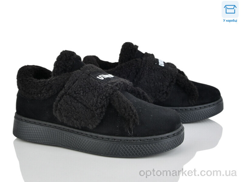 Купить Туфлі жіночі Q9-1 L&M-Lemon чорний, фото 2