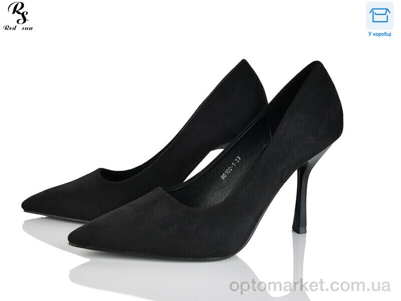 Купить Туфлі жіночі QQ100-1 Панда чорний, фото 2