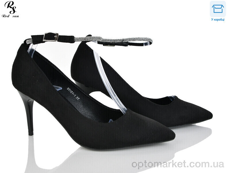 Купить Туфлі жіночі QQ101-1 Панда чорний, фото 2