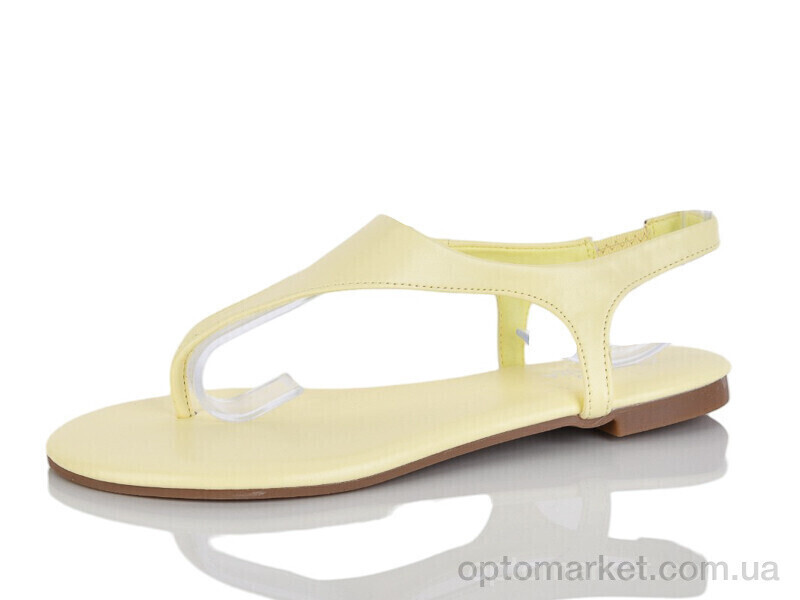 Купить Босоніжки жіночі QQ107-4 Панда жовтий, фото 2