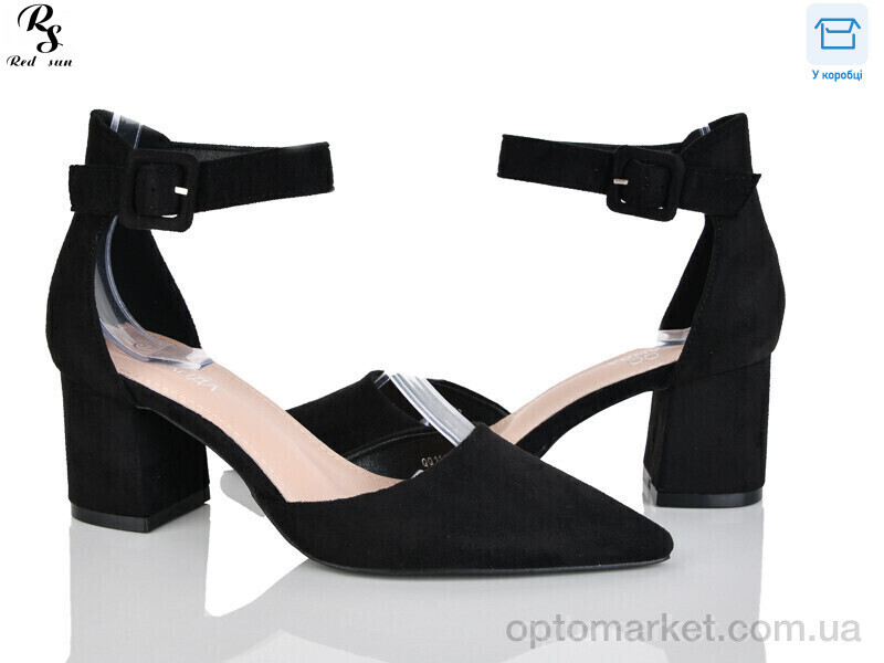 Купить Туфлі жіночі QQ116-1 Панда чорний, фото 2