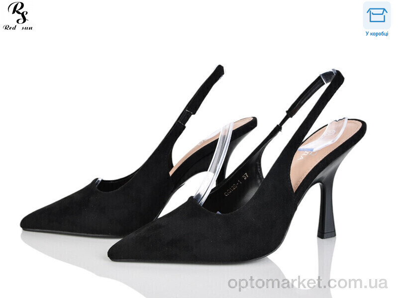 Купить Туфлі жіночі QQ120-1 Панда чорний, фото 2