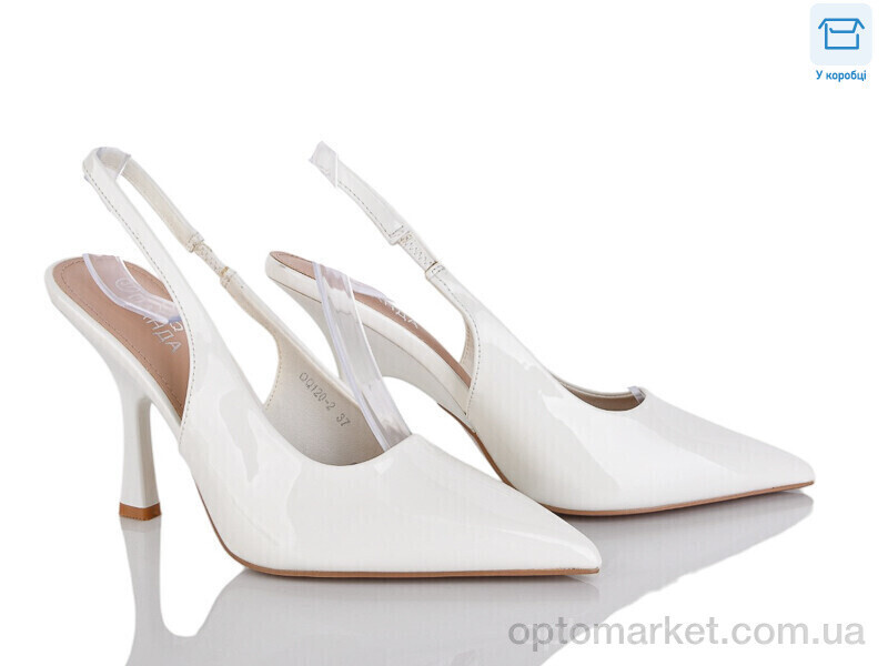 Купить Туфлі жіночі QQ120-2 Панда білий, фото 2