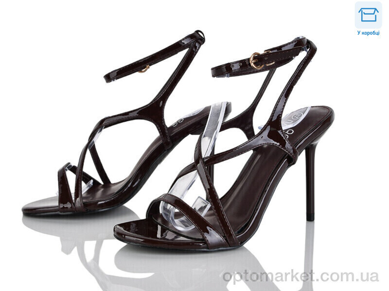 Купить Босоніжки жіночі QQ126-4 Панда коричневий, фото 2