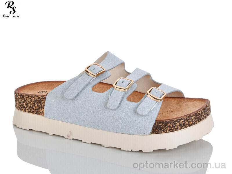 Купить Шльопанці жіночі QQ132-4 QQ&Панда блакитний, фото 2